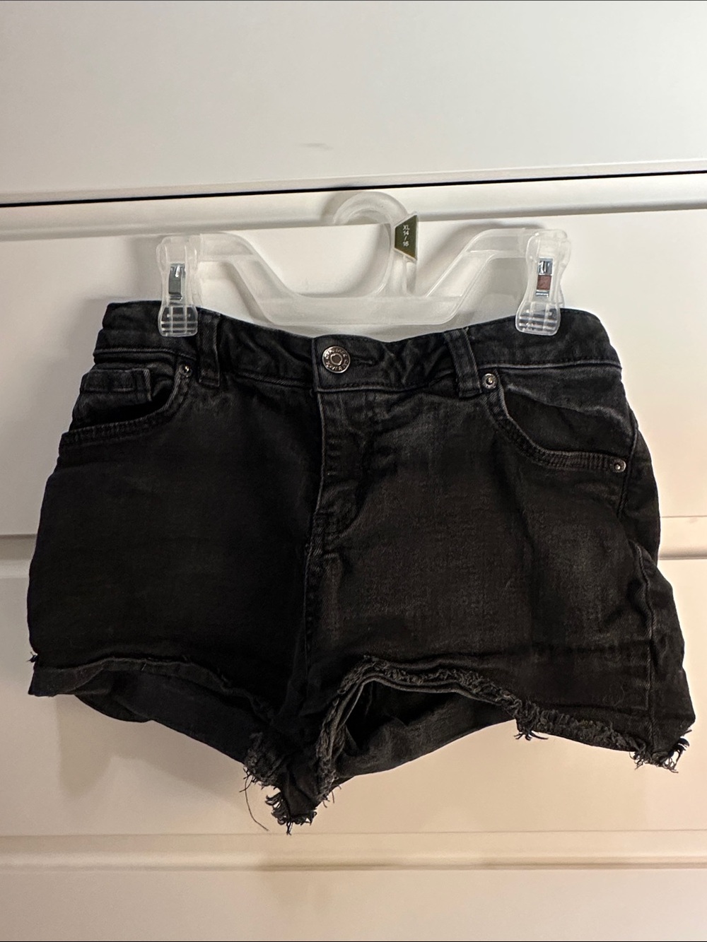 Cat & Jack Black Denim Jean Shorts